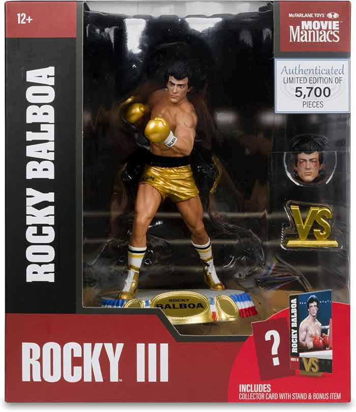 Movie Maniacs 6 Inch Static Figure Wave 2 - Rocky Balboa (Rocky