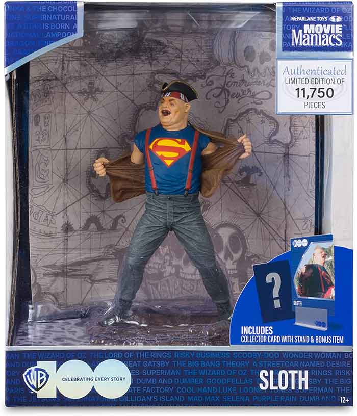 Movie Maniacs 6 Inch Action Figure Wave 2 - Sloth (The Goonies