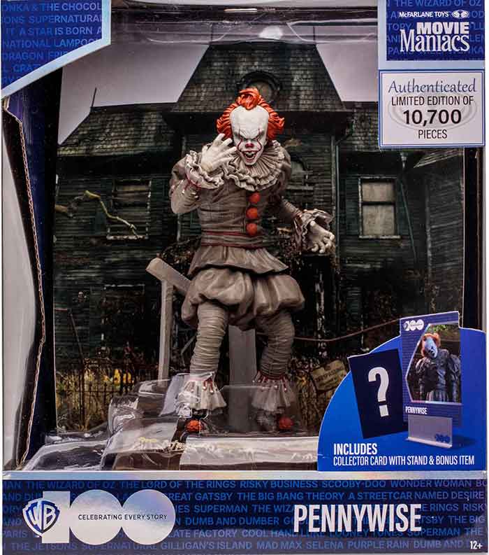 Movie Maniacs 6 Inch Static Figure Wave 6 - IT 2 Pennywise| Cmdstore
