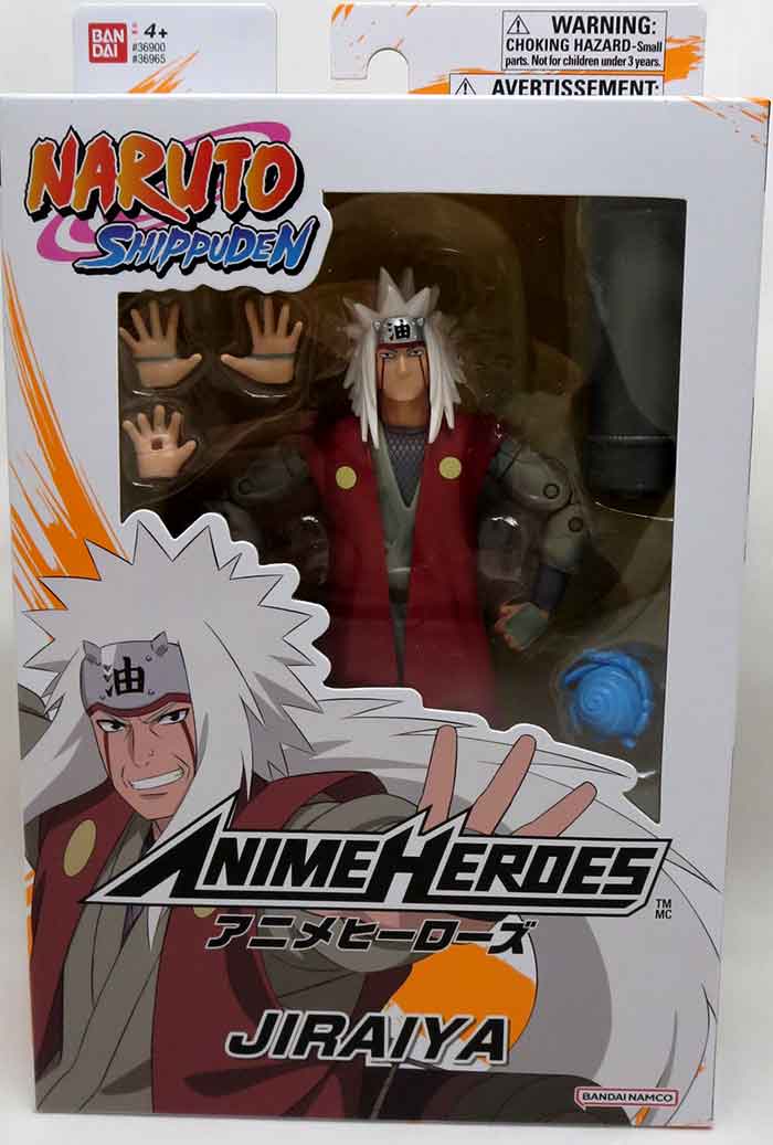 Naruto Shippuden 6 Inch Action Figure Anime Heroes - Jiraiya| Cmdstore