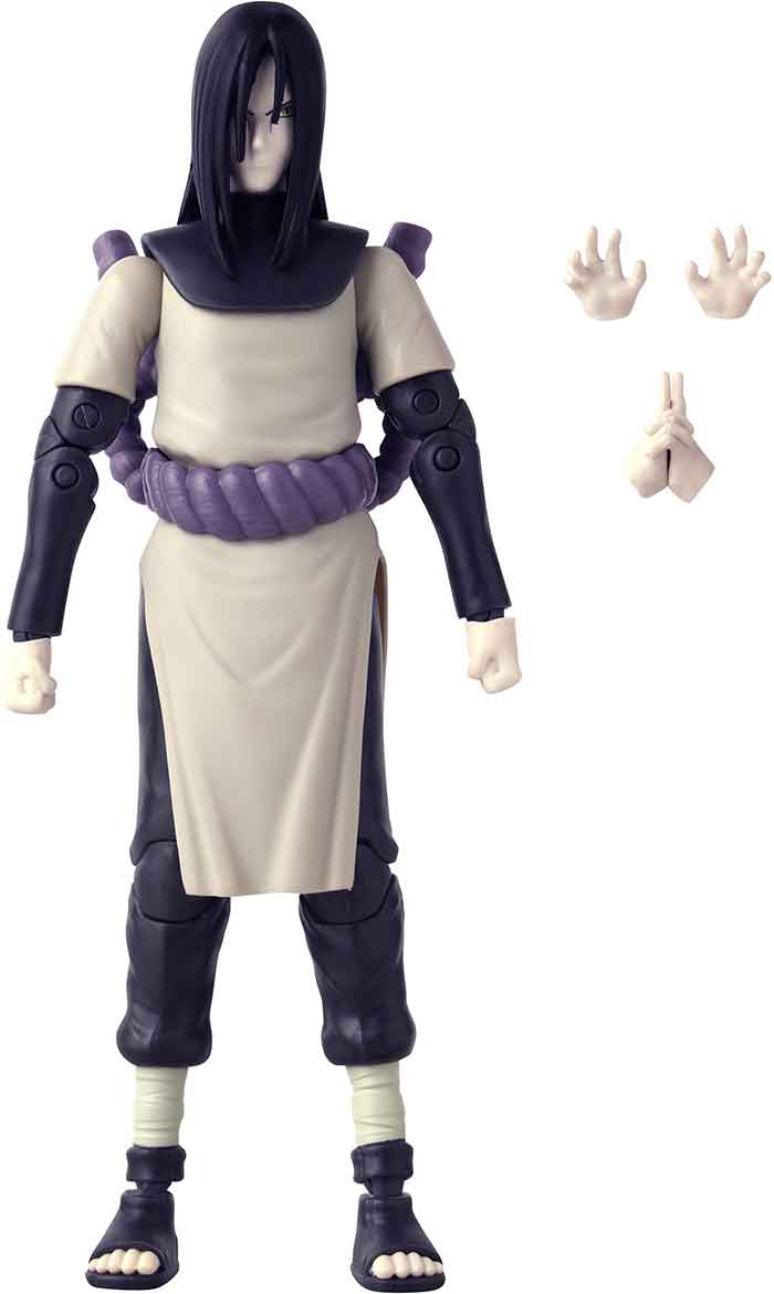 rihimaru-☆ Naruto Shippuden 6 Inch Action Figure Anime Heroes - Orochimaru