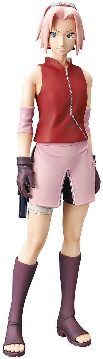 Naruto Shippuden 9 Inch Statue Figure Shinobi Relations - Sakura