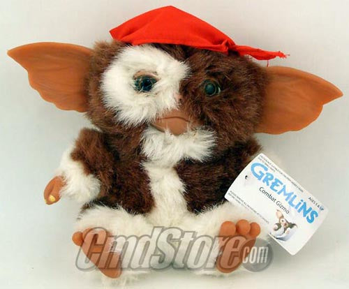 Neca Gremlins Plush: Red Bandana Combat Gizmo| Cmdstore