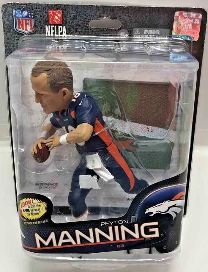 NFL Football 6 Inch Static Figure Series 32 Silver Level Variant