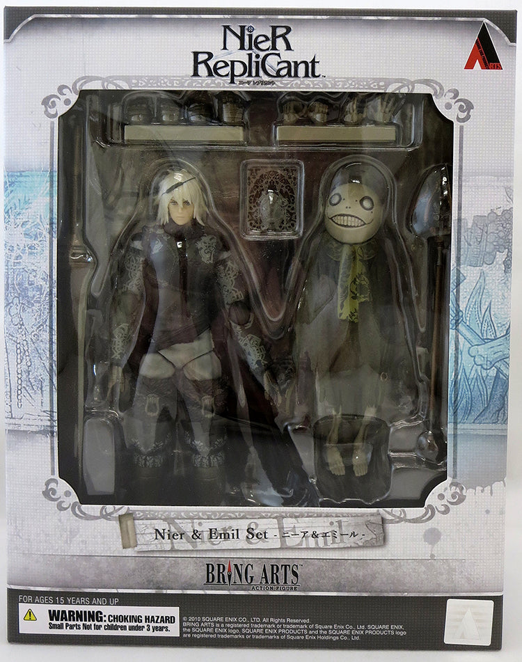 Nier Replicant 6 Inch Action Figure Bring Arts - Nier & Emil| Cmdstore