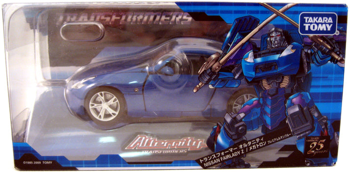 Nissan Fairlady Z Megatron Blue - Transformers Alternators Action Nissan Fairlady Z Megatron Blue - Transformers Alternators Action