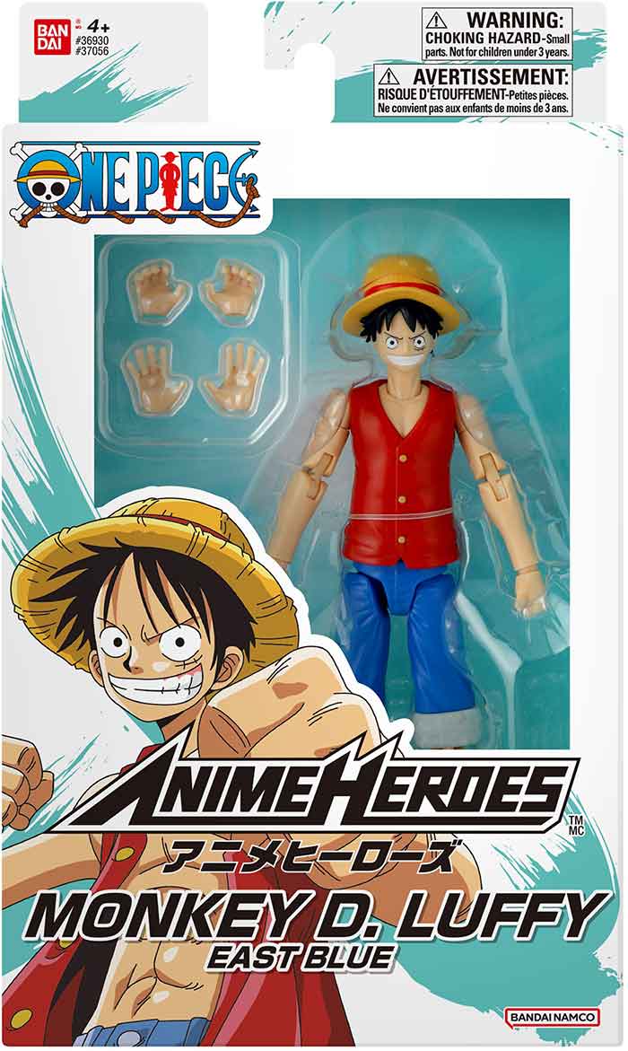 One Piece 6 Inch Action Figure Anime Heroes - Monkey D. Luffy East