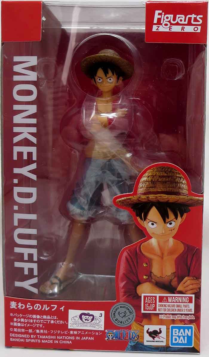 ONE PIECE フィギュア One Piece 6 Inch Statue Figure FiguartsZero - Straw Hat Luffy
