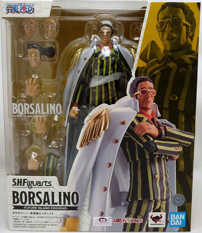 SHFiguarts ヴィランセット One Piece 6 Inch Action Figure S.H. Figuarts Exclusive - Borsalino