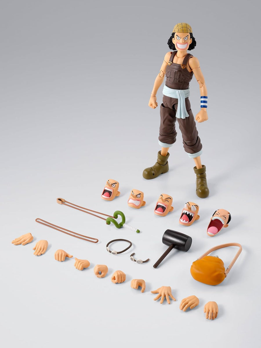 SHFiguarts ウソップ ROMANCE DAWN One Piece 6 Inch Action Figure S.H. Figuarts - Usopp Romance Dawn