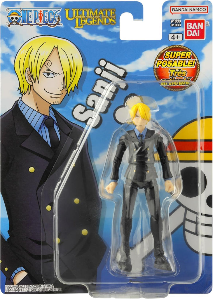 何でも揃う Inch 5 Piece One Action (Pre Sanji - Legends Ultimate Figure ピンズ・ピンバッジ・缶バッジ