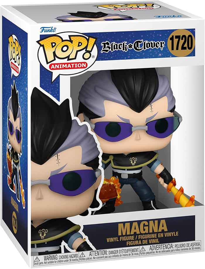 Pop Animation Black Clover 3.75 Inch Action Figure - Magna #1720