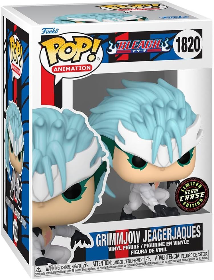 Pop Animation Bleach 3.75 Inch Action Figure Exclusive - Grimmjow