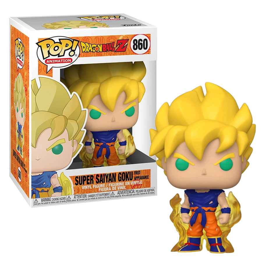 Pop Animation Dragonball Z 3.75 Inch Action Figure - Super Saiyan
