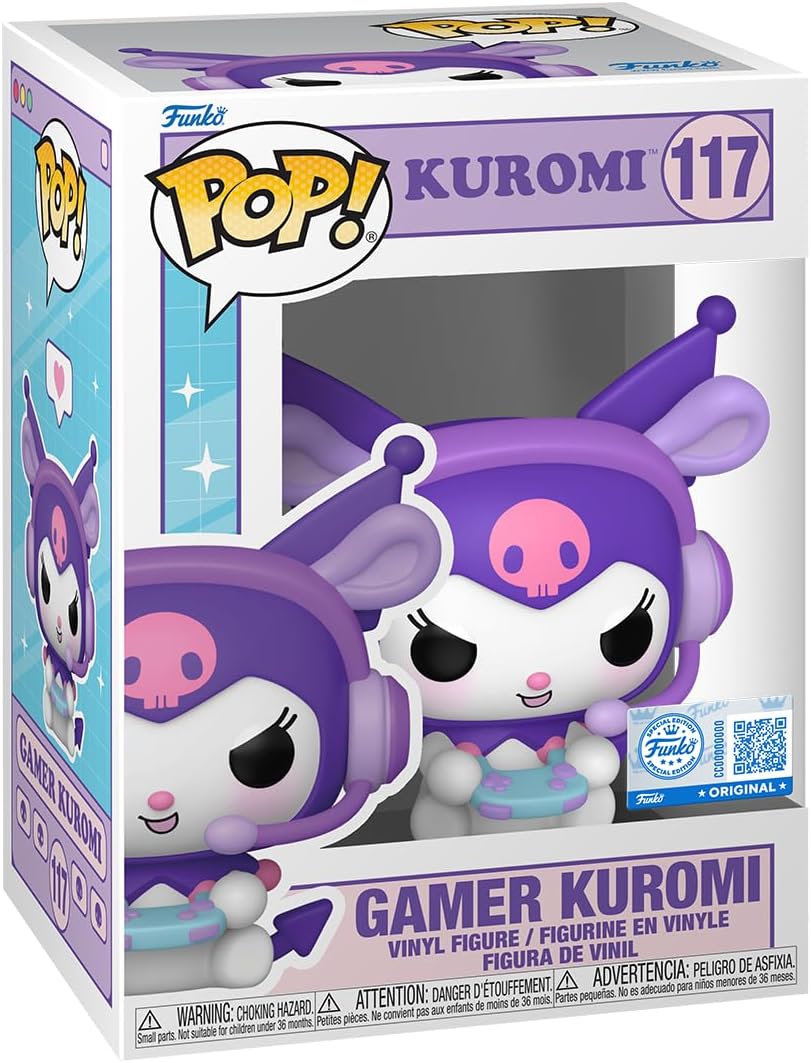 Pop Animation Kuromi 3.75 Inch Action Figure Exclusive - Gamer