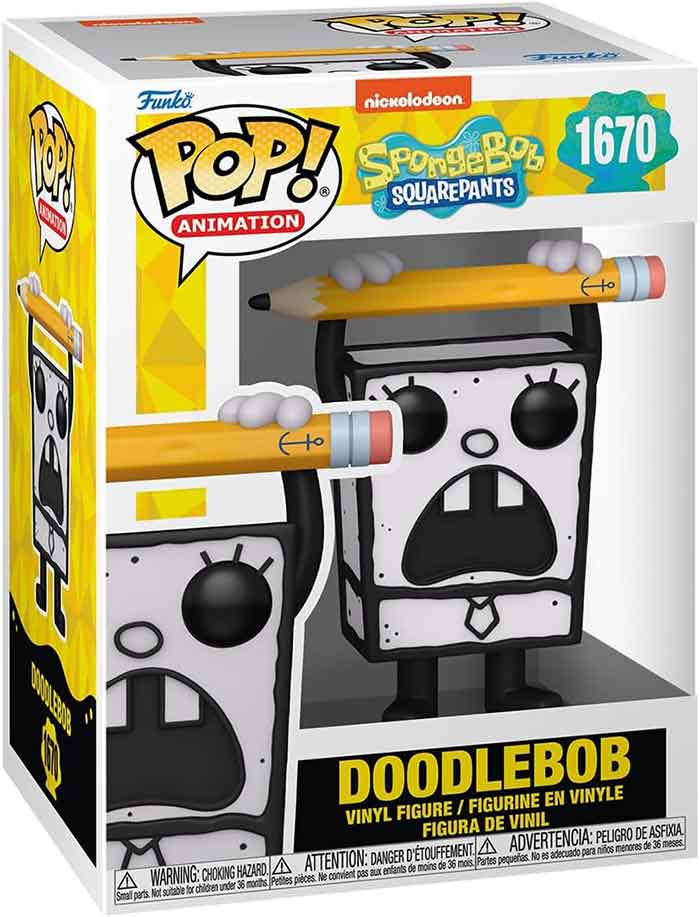 Pop Animation Spongebob Squarepants 3.75 Inch Action Figure
