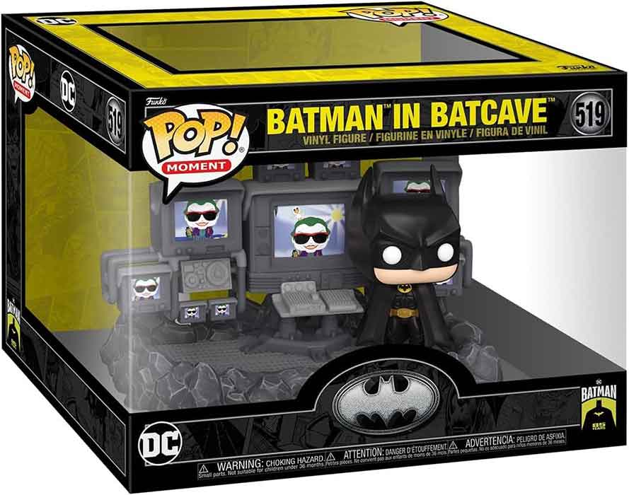 Pop DC Heroes Batman 3.75 Inch Action Figure - Batman in Batcave