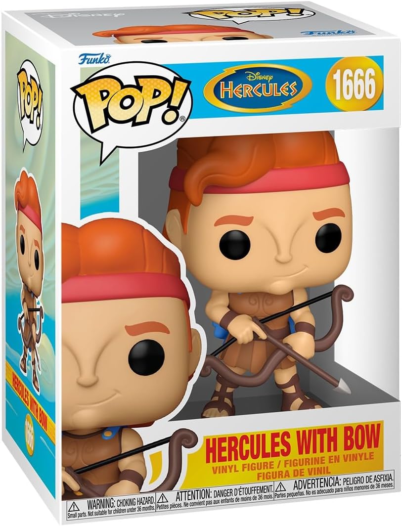 Pop Disney Hercules 3.75 Inch Action Figure - Hercules with Bow