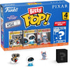 Pop Disney Pixar 1 Inch Action Figure Bitty Pop! - Wall-E, EVE, Remy, & Mystery Mini