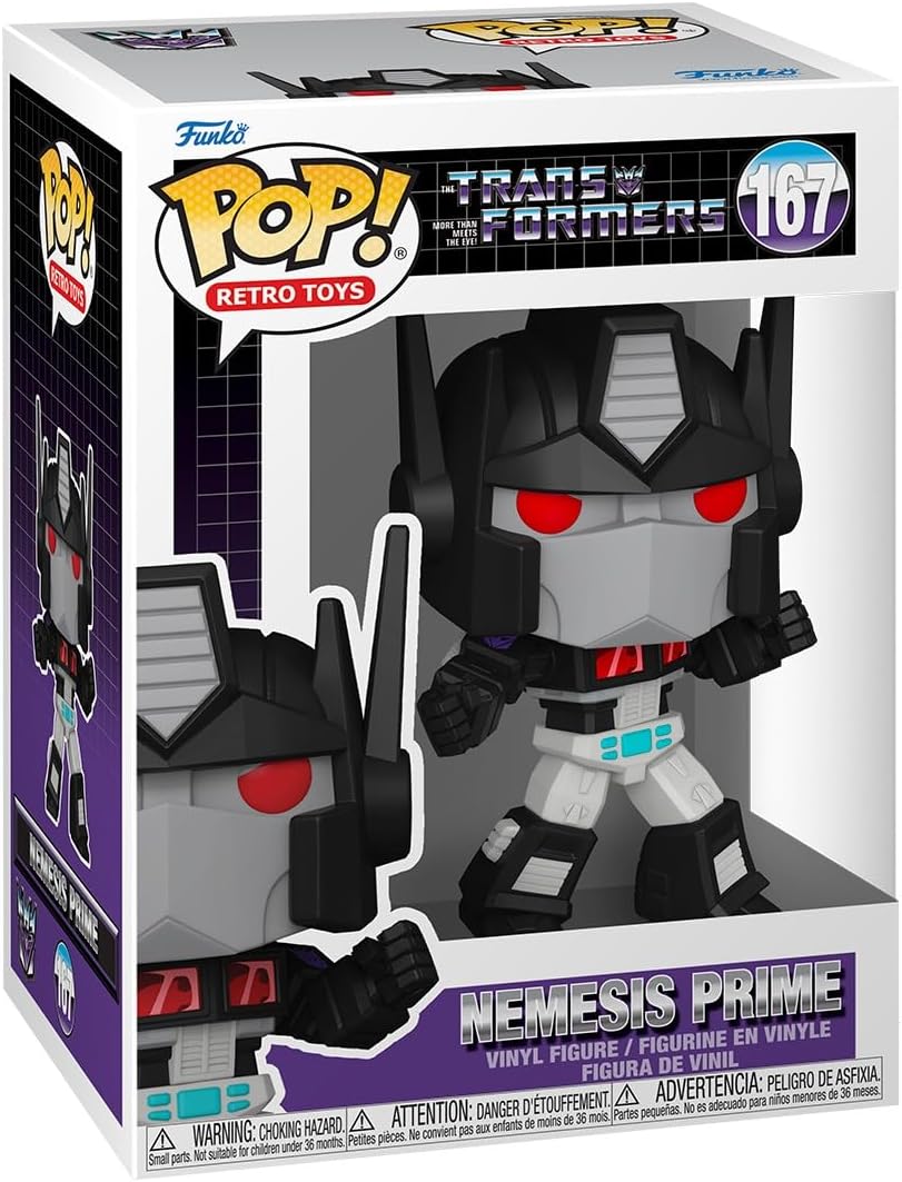 Pop Retro Toys Transformers 3.75 Inch Action Figure - Nemesis