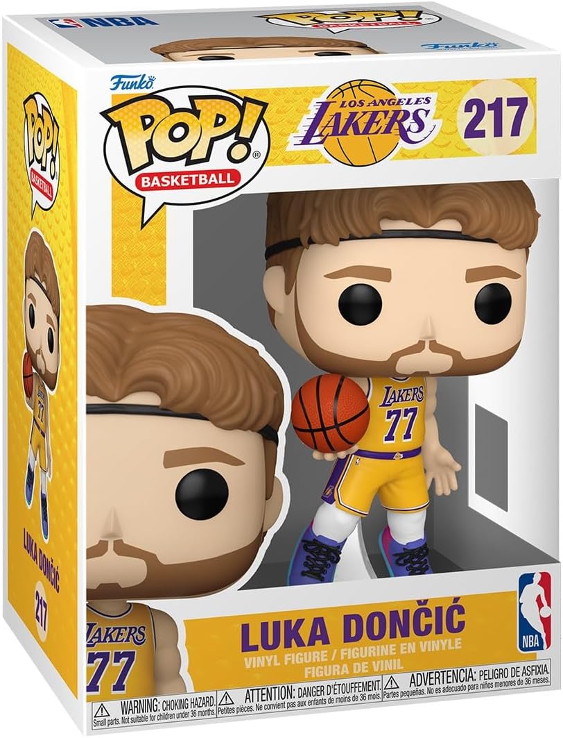 Pop Sports NBA Basketball 3.75 Inch Action Figure - Luka Doncic