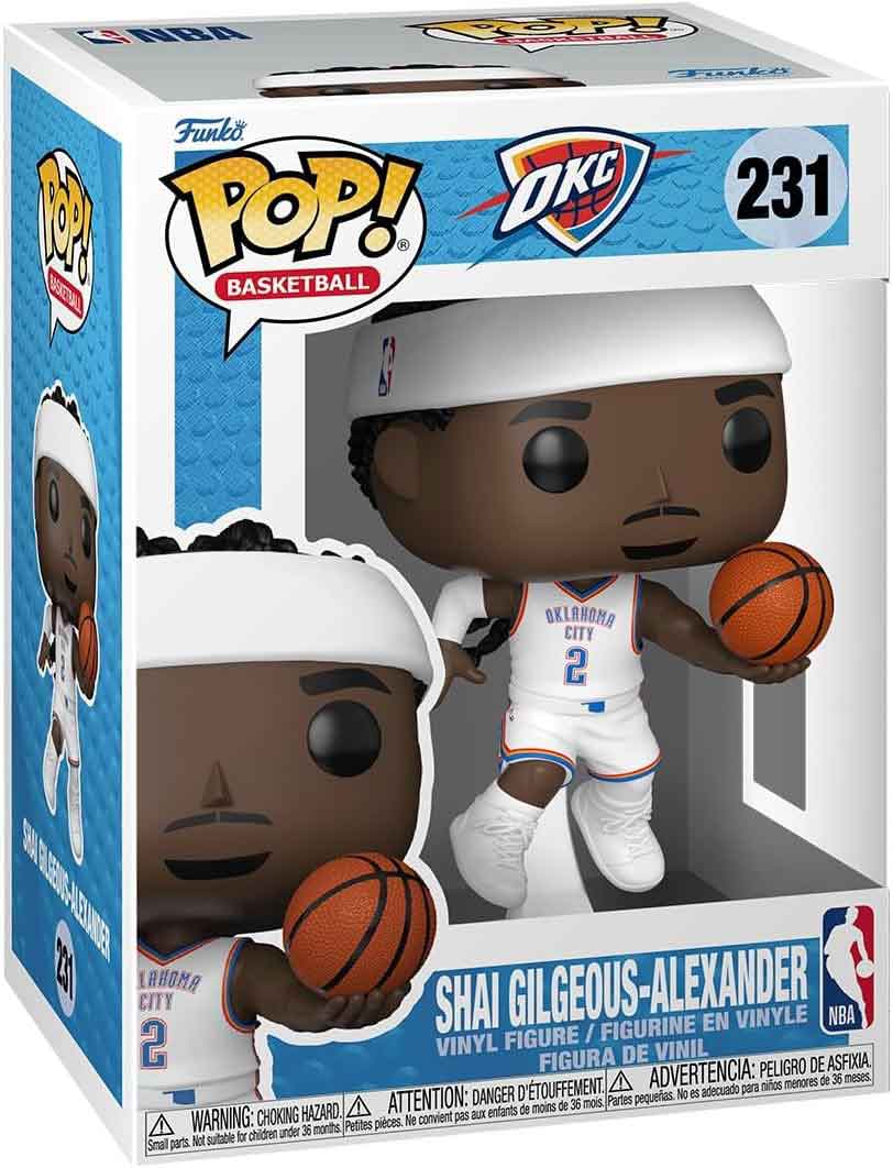 Pop Sports NBA Basketball 3.75 Inch Action Figure - Shai Gilgeous