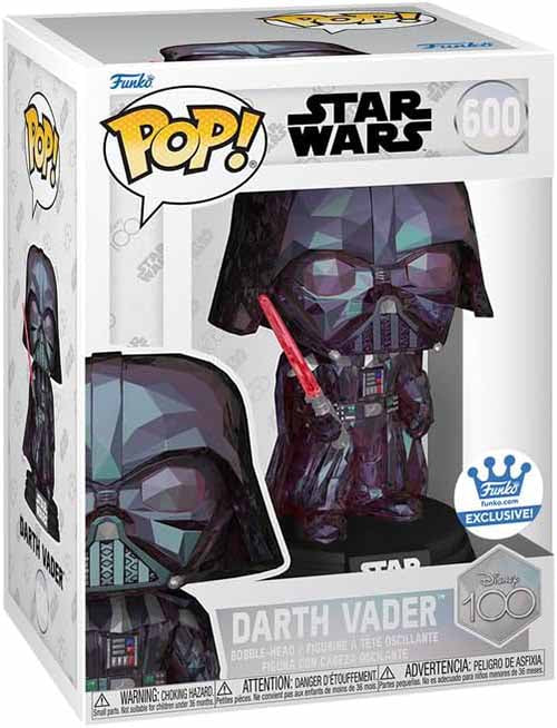 Pop Star Wars 3.75 Inch Action Figure Exclusive - Darth Vader