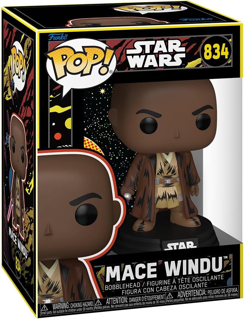 Pop Star Wars 3.75 Inch Action Figure - Mace Windu #834| Cmdstore
