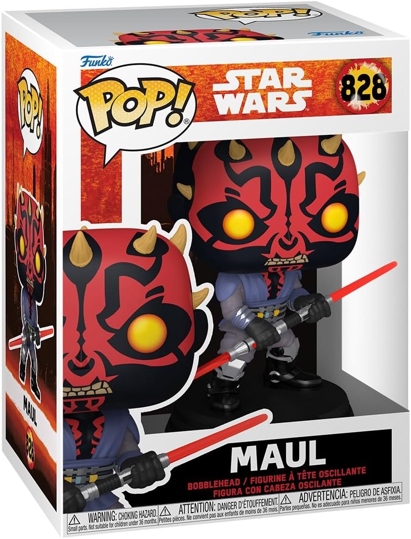 ヤンキース マックス フリード STAR WARS ボブルヘッド Pop Star Wars 3.75 Inch Action Figure - Shadow Lord Maul #828