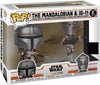 Pop Star Wars The Mandalorian 3.75 Inch Action Figure 2-Pack Exclusive - The Mandalorian & IG-11