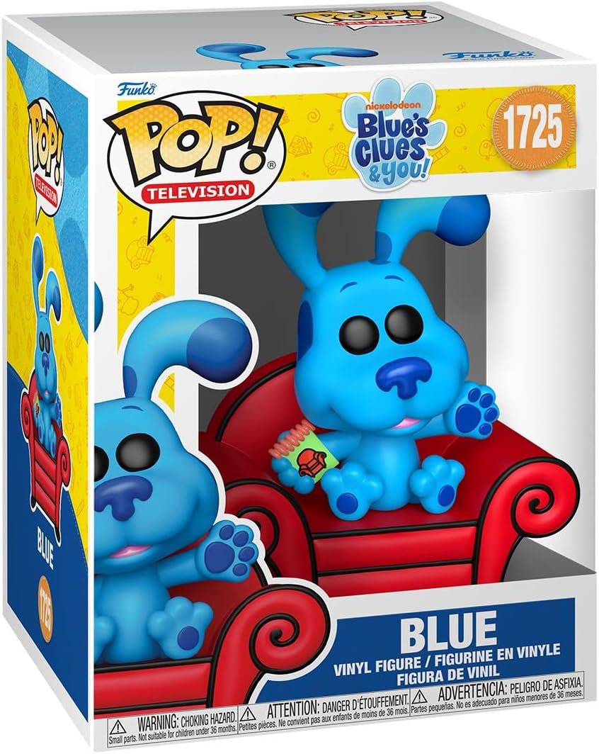 Pop Television Blues Clues 3.75 Inch Action Figure Deluxe - Blue