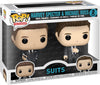 Pop Television Suits 3.75 Inch Action Figure 2-Pack - Harvey Specter & Michael Ross