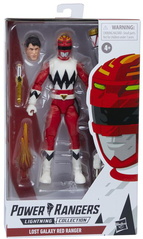 Power Rangers Lightning Collection: Action Figure Red Ranger Lost Galaxy 6 Pollici Con Accessori