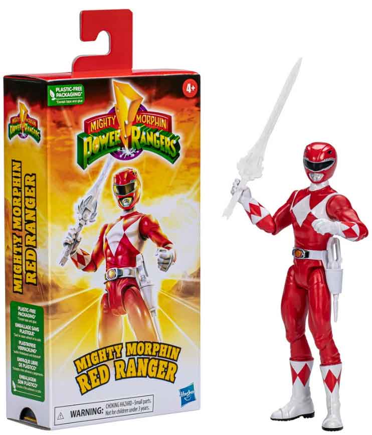 Power Rangers Mighty Morphin 6 Inch Action Figure VHS Exclusive