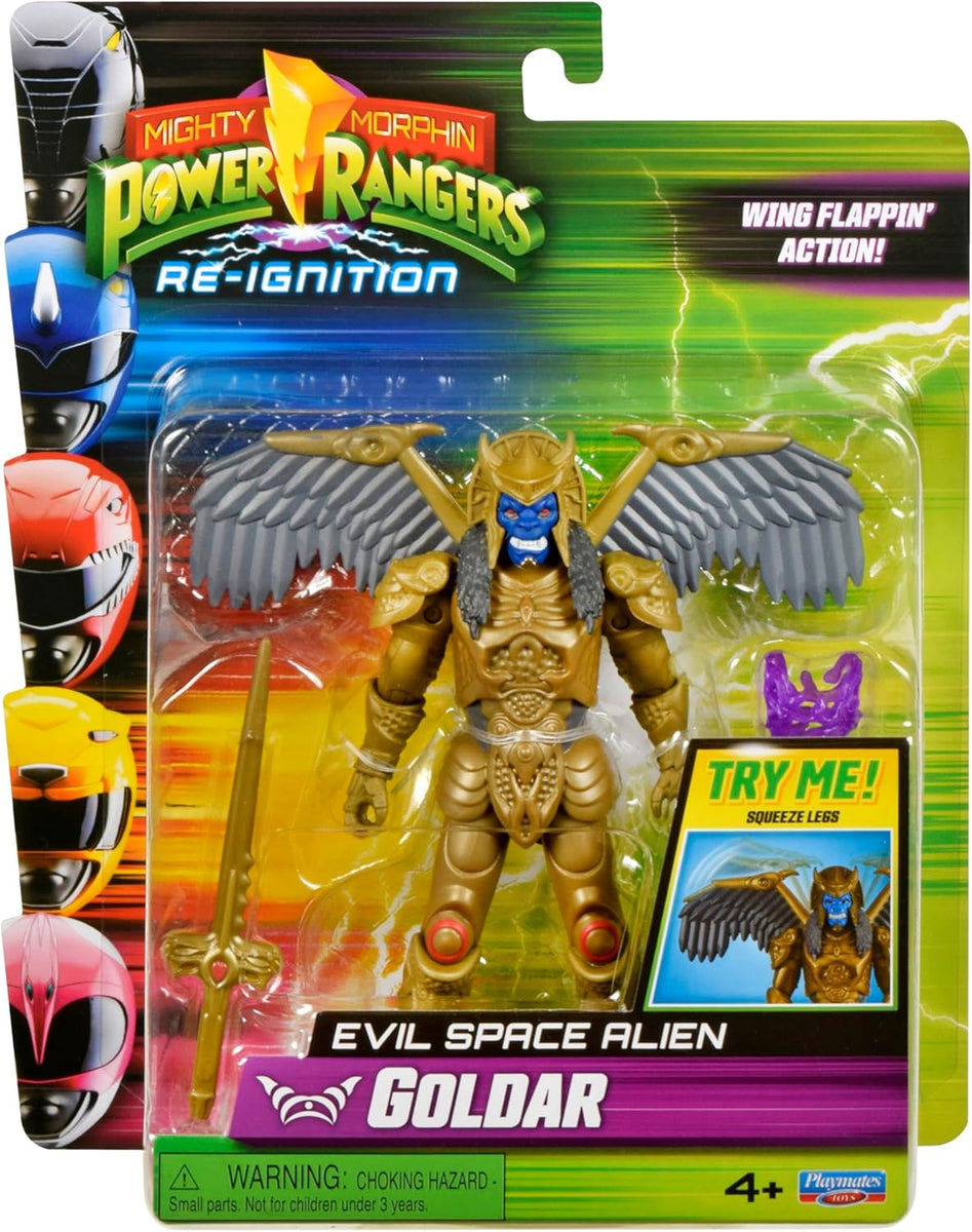 Power Rangers パワーレンジャー　Goldar フィギュア Power Rangers Re-Ignition 5 Inch Action Figure Action Series