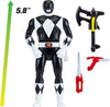 Power Rangers Re-Ignition 6 Inch Action Figure Auto Morphin - Black Ranger