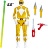 Power Rangers Re-Ignition 6 Inch Action Figure Auto Morphin - Yellow Ranger