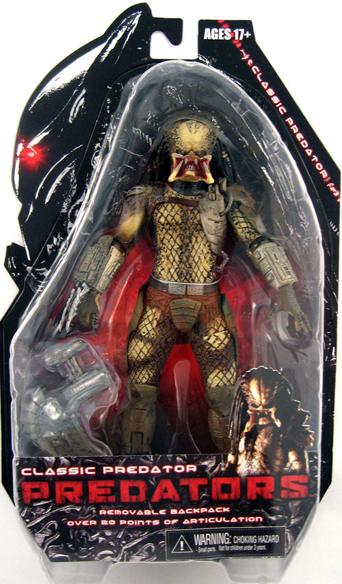 Predators 7 Inch Action Figure Series 1 - Classic Predator| Cmdstore