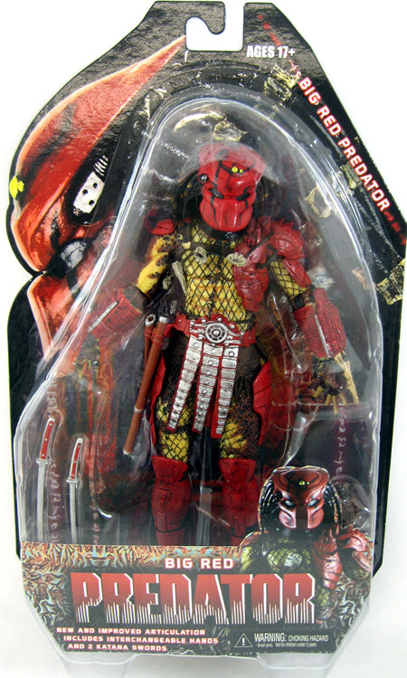 Predator 7 Inch Action Figure Series 7 - Big Red Predator| Cmdstore