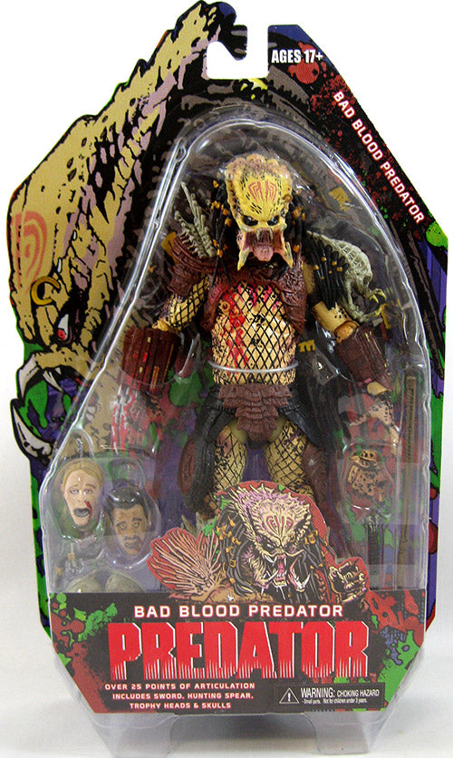 Predators 7 Inch Action Figure Deluxe Series - Bad Blood Predator