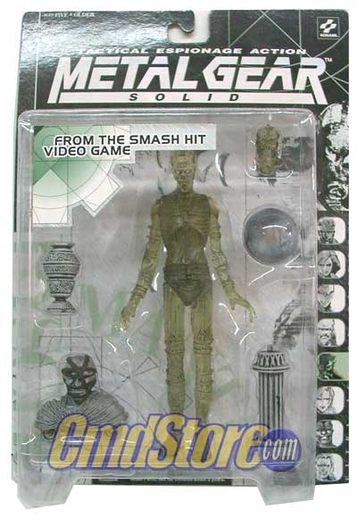 PSYCHO MANTIS STEALTH CLEAR Figure Metal Gear Solid Series 1 RARE| Cmdstore