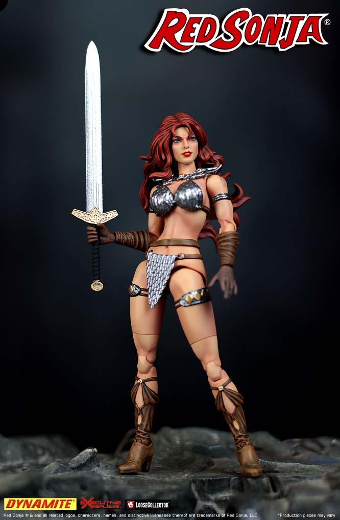Red Sonja Comics 6 Inch Action Figure 1/12 Scale - Red Sonja| Cmdstore