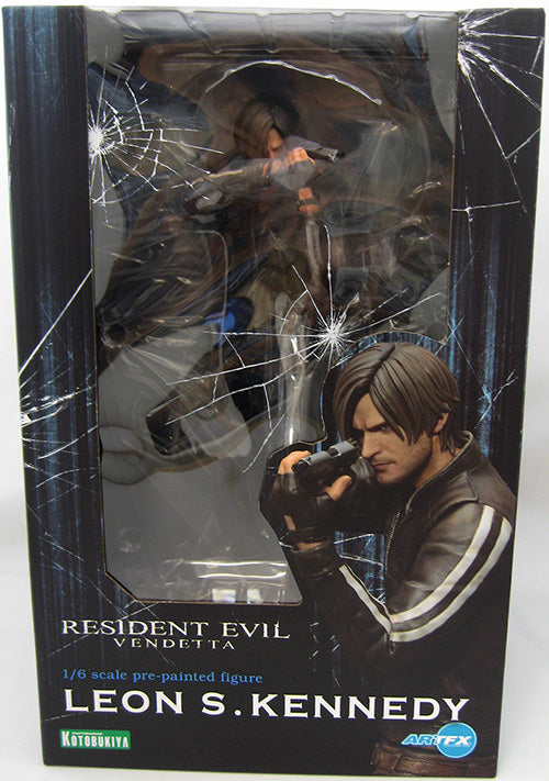 Resident Evil Vendetta 9 Inch Statue Figure ArtFX Series - Leon S