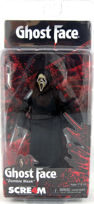 Scream 4 Movie 6 Inch Action Figure - Zombie Ghostface| Cmdstore