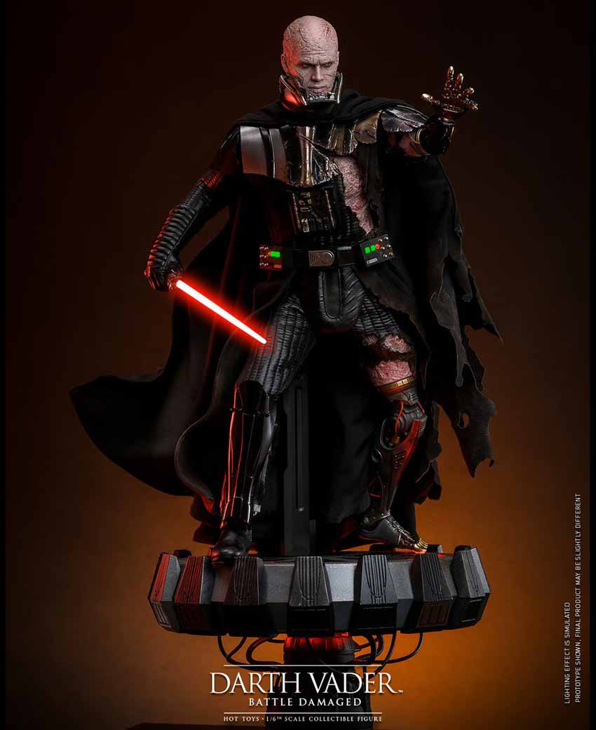 Star Wars 12 Inch Action Figure 1/6 Scale - Darth Vader Battle