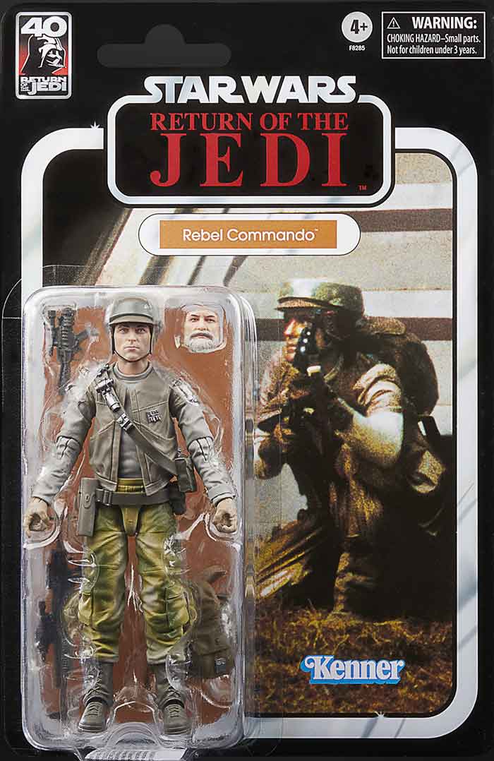 STAR WARS VINTAGE - Rebel Commando - 83-84 - ROJ - Kenner - Loose C8 STAR WARS VINTAGE - Rebel Commando - 83-84 - ROJ - Kenner - Loose C8