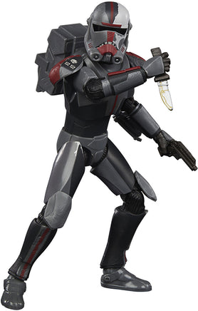 Star Wars The Black Series Box Art 6 Inch Action Figure - Bad Batch Hunter Reissue