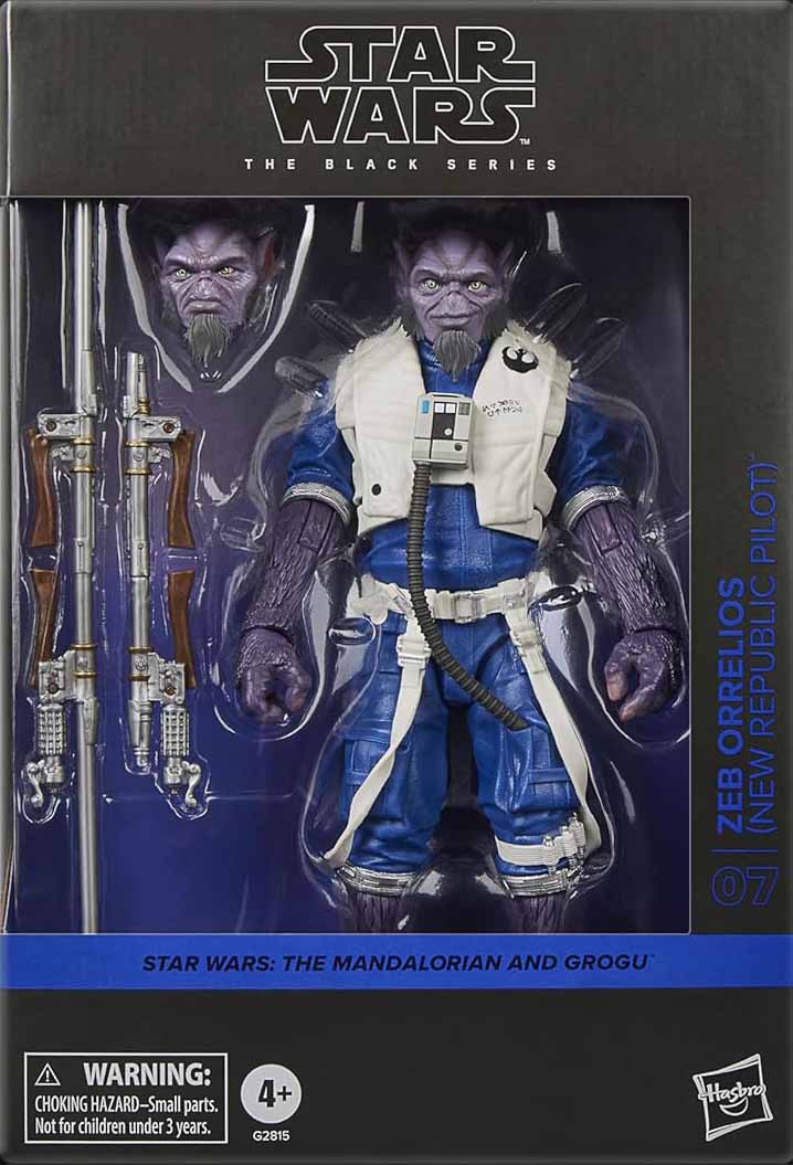 パルナシウス・ブレメリ（1オス・韓国） Star Wars The Black Series 6 Inch Action Figure Deluxe - Zeb