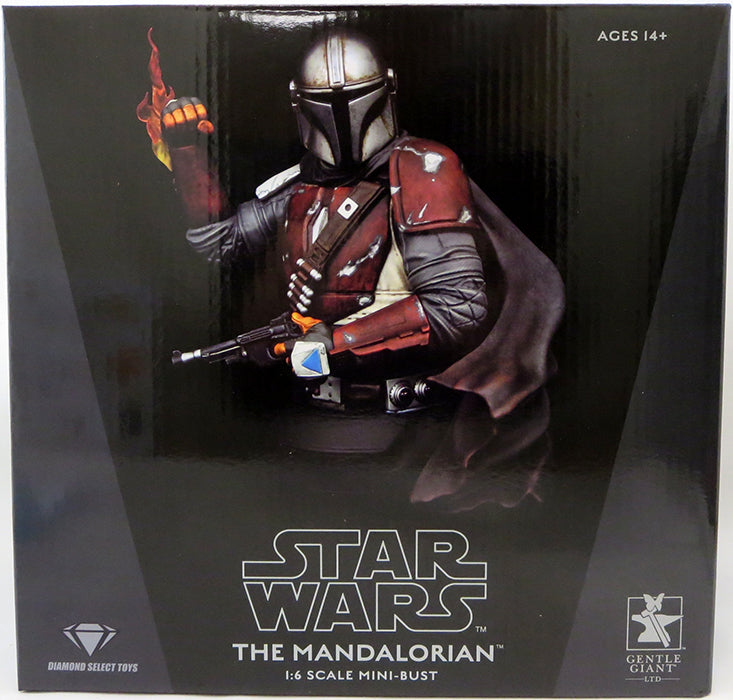 Star Wars The Mandalorian 6 Inch Bust Statue - Mandalorian MK1