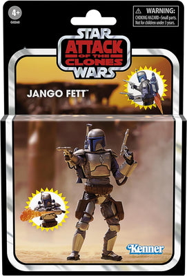 Star Wars The Vintage Collection 3.75 Inch Action Figure Deluxe - Jango Fett